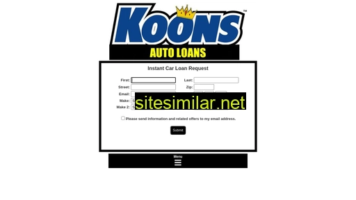 koonsautoloans.com alternative sites
