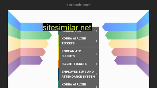koreaair.com alternative sites