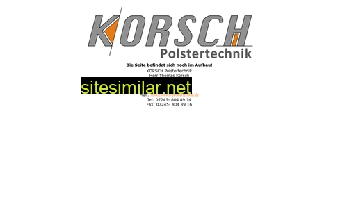 Korsch-polster similar sites