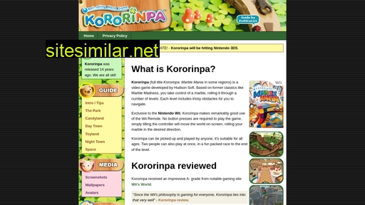 kororinpa.com alternative sites