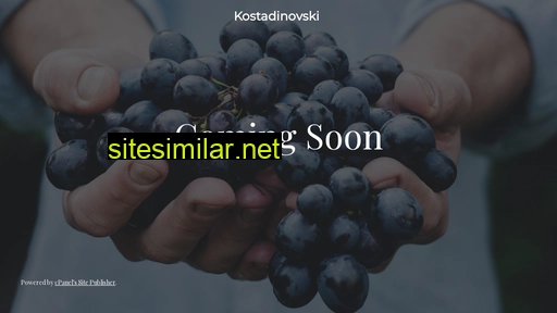 kostadinovski.com alternative sites