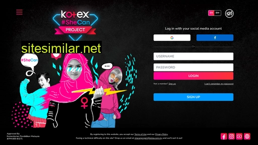 kotexshecanproject.com alternative sites