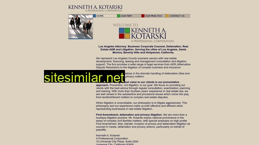 kotarskilaw.com alternative sites