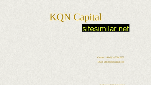 kqncapital.com alternative sites