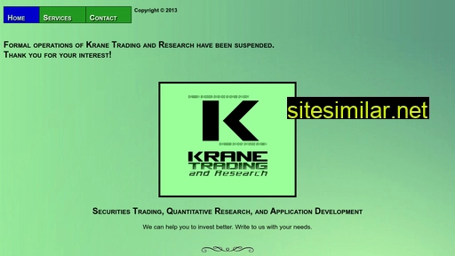 kranetrading.com alternative sites