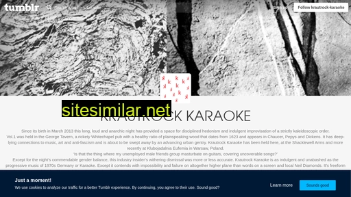 krautrock-karaoke.tumblr.com alternative sites