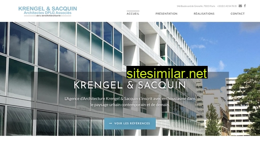 Krengel-sacquin similar sites