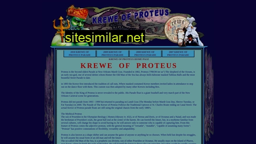 kreweofproteus.com alternative sites