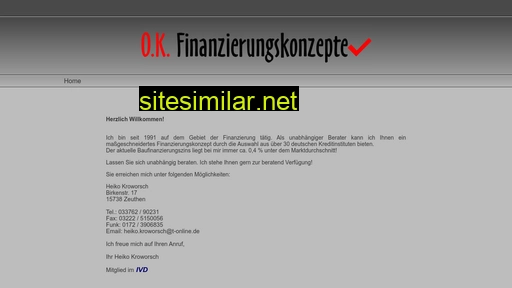 kroworsch-finanzierungen.com alternative sites