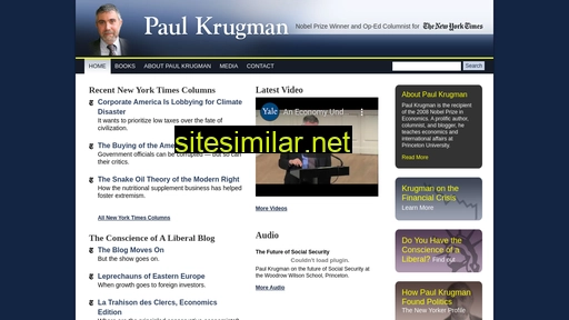 Krugmanonline similar sites