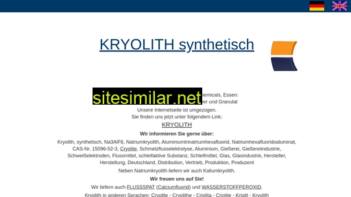 kryolith.com alternative sites