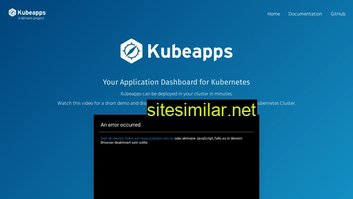 kubeapps.com alternative sites