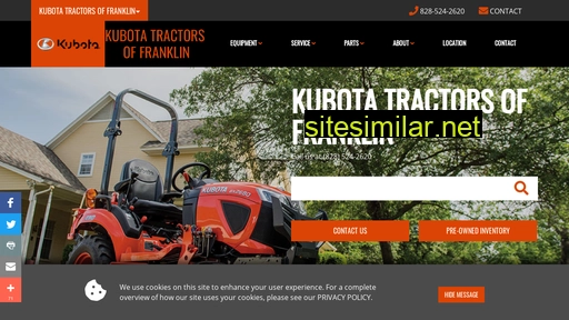 kubotatractorsfranklin.com alternative sites