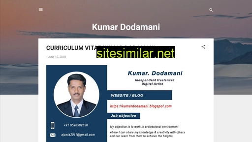 kumardodamani.blogspot.com alternative sites