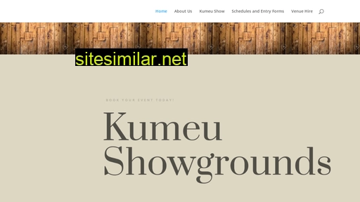 kumeushowgrounds.com alternative sites