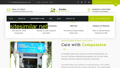 kundankidneycare.com alternative sites