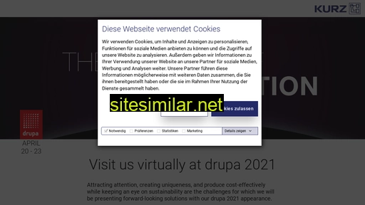 kurz-drupa.com alternative sites