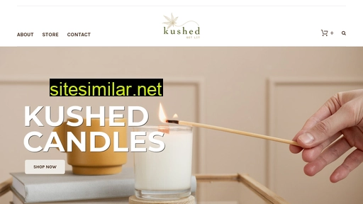 kushedcandles.com alternative sites