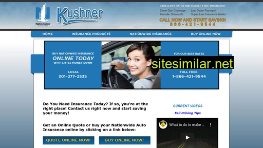 kushnerinsurancegroup.com alternative sites