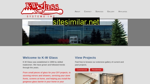 kwglass.com alternative sites