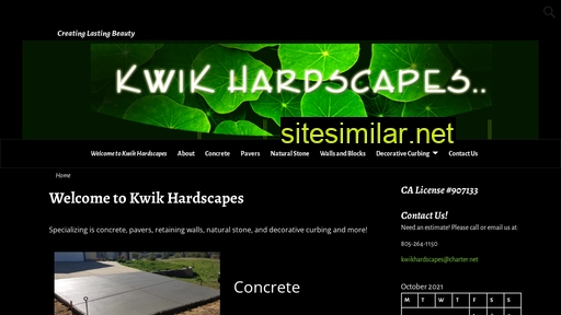 kwikhardscapes.com alternative sites
