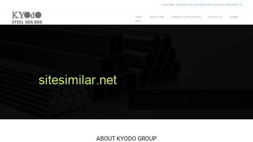 kyodosteel.com alternative sites