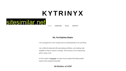 Kytrinyx similar sites