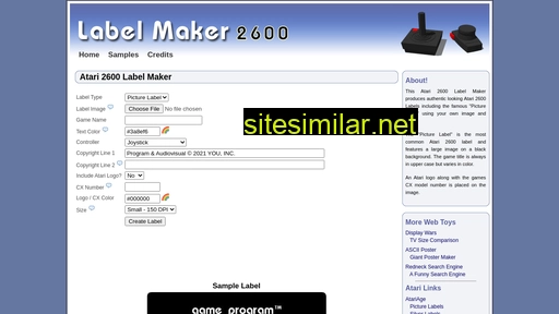 labelmaker2600.com alternative sites