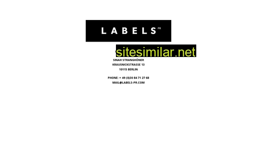 labels-pr.com alternative sites
