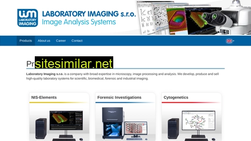 Laboratory-imaging similar sites