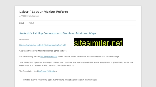 labormarketreform.com alternative sites