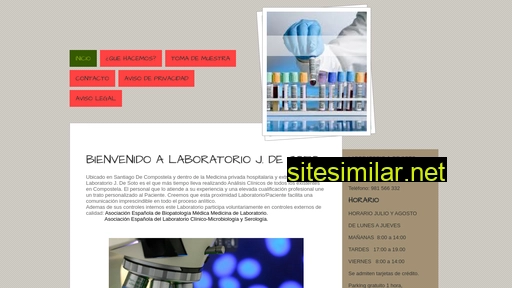 laboratoriojacobodesoto.com alternative sites