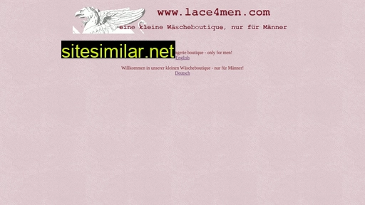 Lace4men similar sites