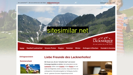 lacknerhof.com alternative sites
