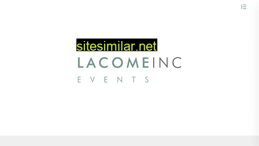 lacomeevents.com alternative sites