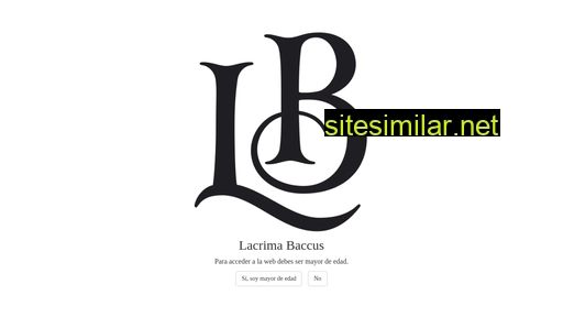 lacrimabaccus.com alternative sites