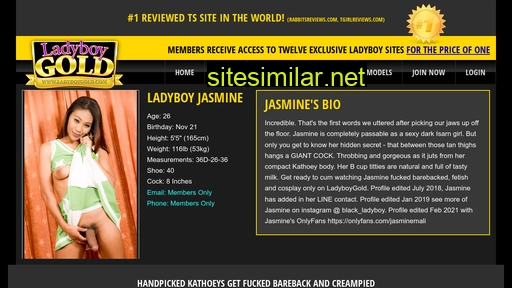 ladyboyjasmine.com alternative sites