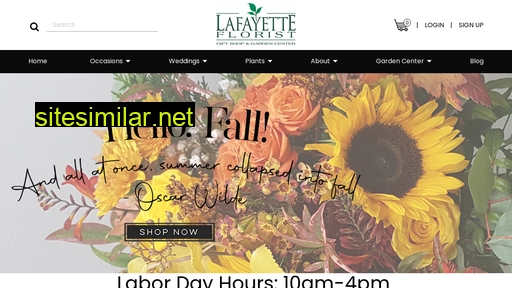 lafayetteflorist.com alternative sites