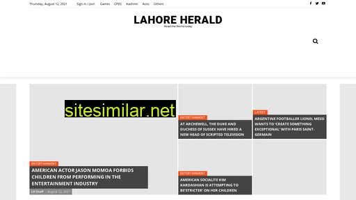 lahoreherald.com alternative sites