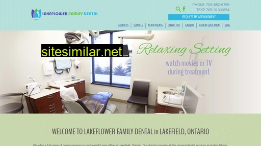 lakeflowerfamilydental.com alternative sites