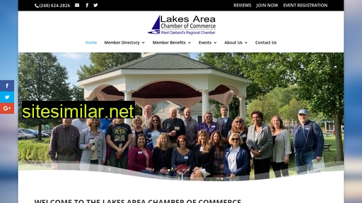 lakesareachamber.com alternative sites
