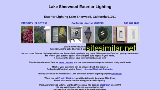 lakesherwoodexteriorlighting.com alternative sites