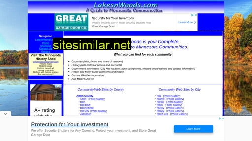 lakesnwoods.com alternative sites
