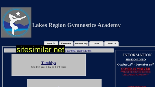 Lakesregiongymnasticsacademy similar sites