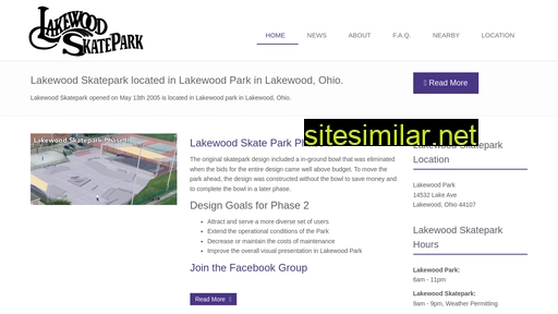 lakewoodskatepark.com alternative sites