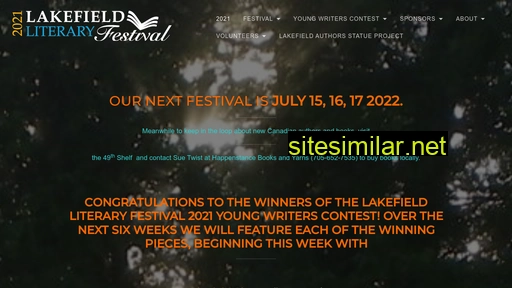 lakefieldliteraryfestival.com alternative sites