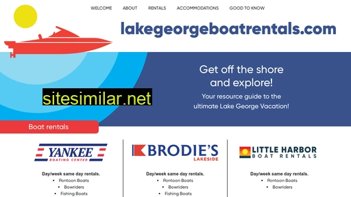 lakegeorgeboatrentals.com alternative sites