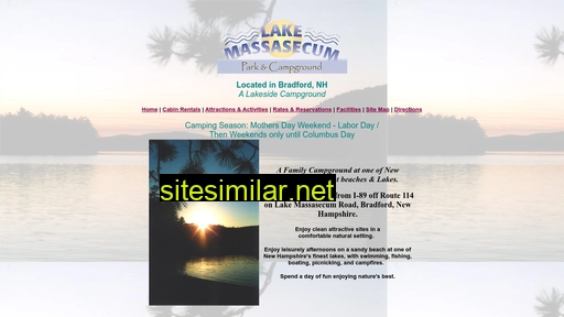Lakemassasecumcampground similar sites
