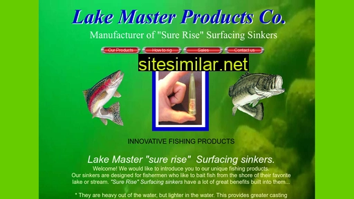 Lakemasterproducts similar sites