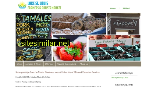 lakestlouisfarmersandartistsmarket.com alternative sites